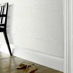 Sencys Vinylbehang Overschilderbaar 10+3m Gratis - Wit - 13m x 52cm