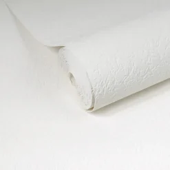 Sencys Vinylbehang Overschilderbaar 10+3m Gratis - Wit - 13m x 52cm