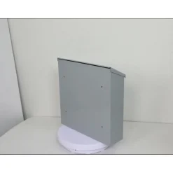 Sencys Wandbrievenbus 50 - Staal en Aluminium - Zilver - 36x36,5x10cm