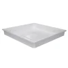 Sencys wasmachine lekbak 70x70x10cm wit