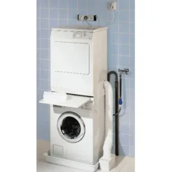 Sencys wasmachine lekbak 70x70x10cm wit