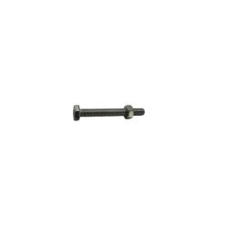 Sencys zeskantbout met moer - Roestvrij staal - M6x50 mm