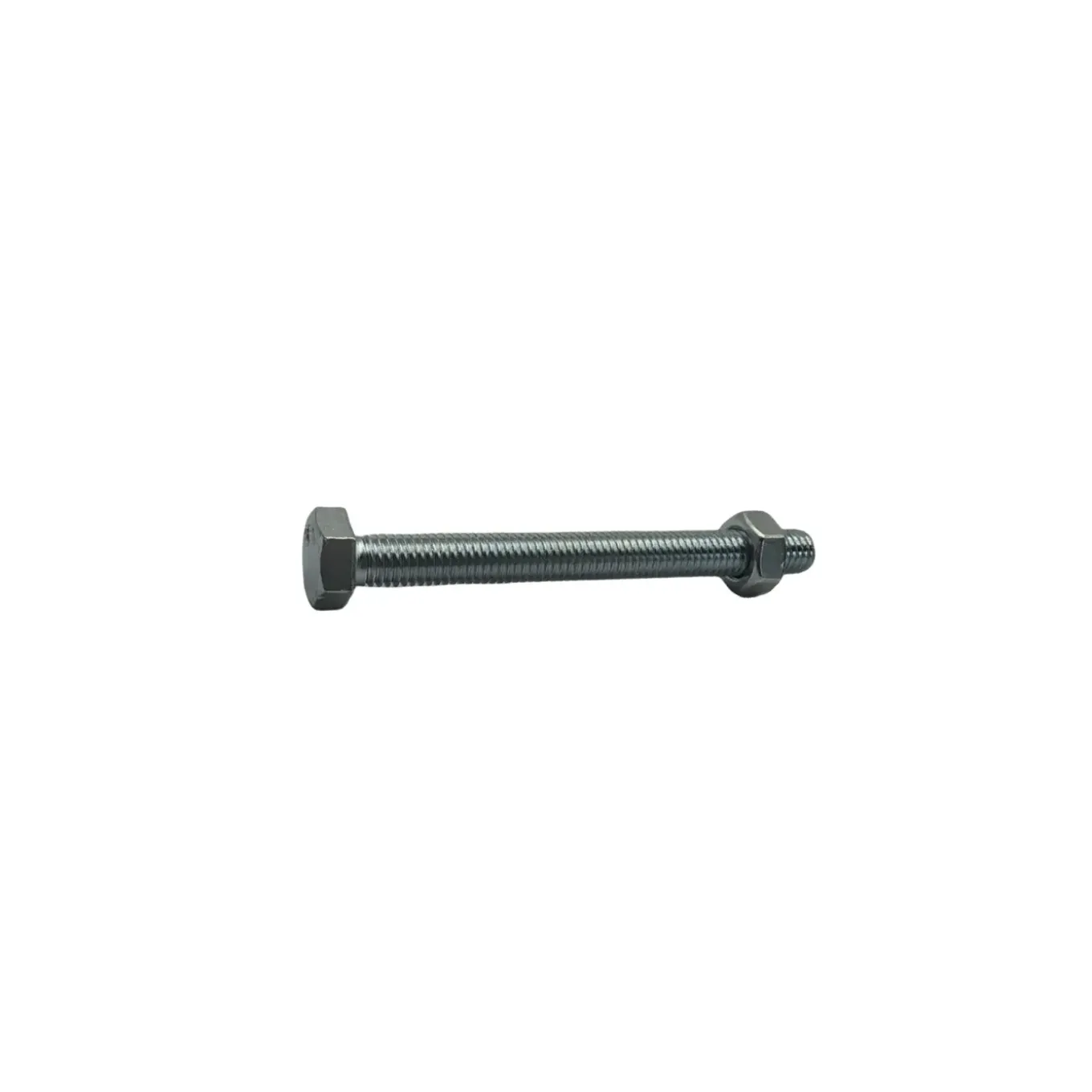 Sencys Zeskantbout met moer - Staal - Gegalvaniseerd - M8x80 mm