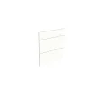 Overig Set van 3 keukenfronten voor een kast met 1 lade + 2 pannenladen Modulo Aby Glanzend Wit 60 x72 cm