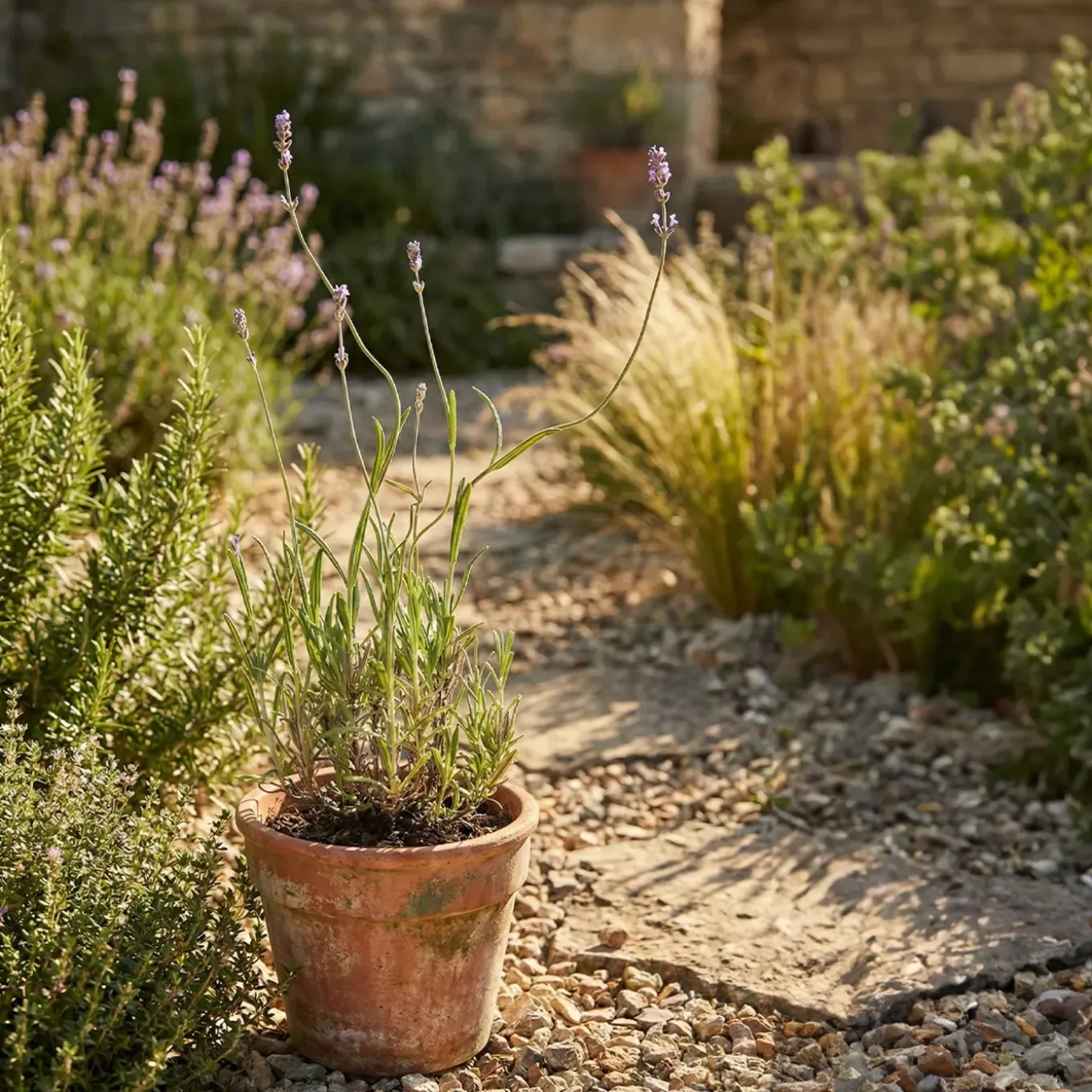 Set Van 6 - Lavandula Munstead - Echte Lavendel - Geurend - Vaste Plant - 10-20cm Hoog - Pot 9cm