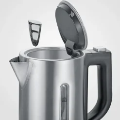 SEVERIN Reiswaterkoker Wk3647 0,5 L 1100 W Roestvrij Staal En Zwart