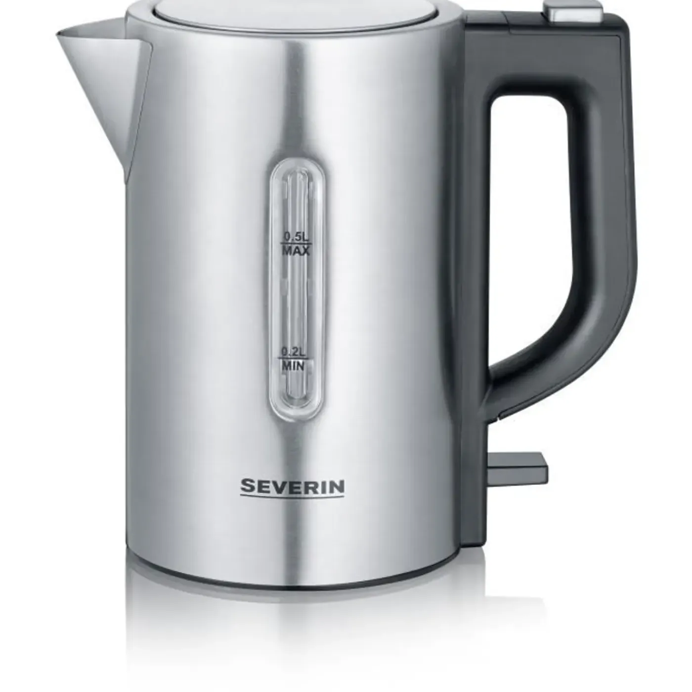 SEVERIN Reiswaterkoker Wk3647 0,5 L 1100 W Roestvrij Staal En Zwart