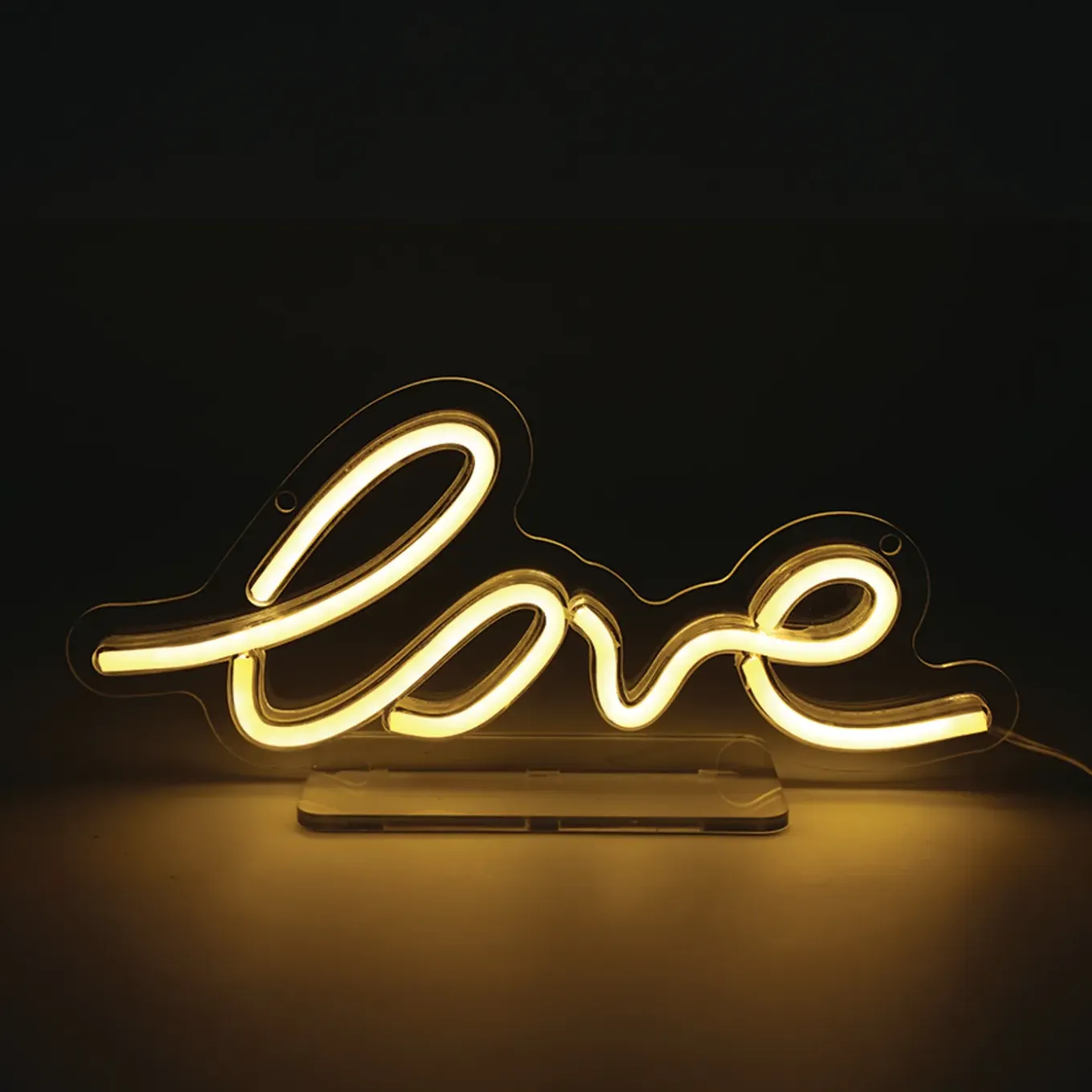 Seynave Neon Lamp Love - Wit - 30x12cm