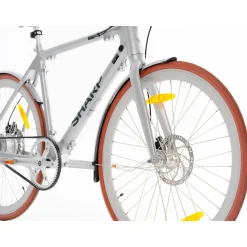 Sharp Elektrische Fiets Bk-rs08-es 7ah 1sp Naked Bike Zilver