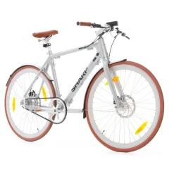 Sharp Elektrische Fiets Bk-rs08-es 7ah 1sp Naked Bike Zilver
