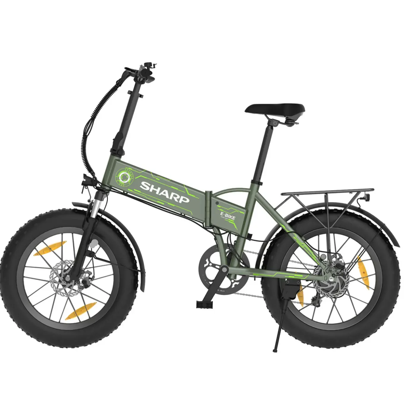 Sharp Elektrische Vouwfiets Bilbao Fat Urban 10.2ah 20 Inch
