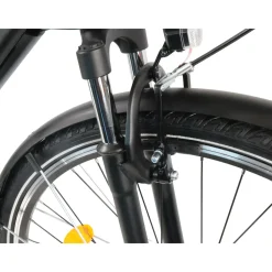 Sharp Urban Elektrische Stadsfiets 10.4ah 28 Inch Zwart