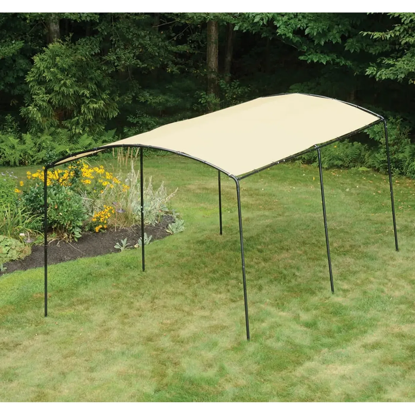 ShelterLogic Carport Monarch - Folie Carport 490x270x240 Cm - Beige