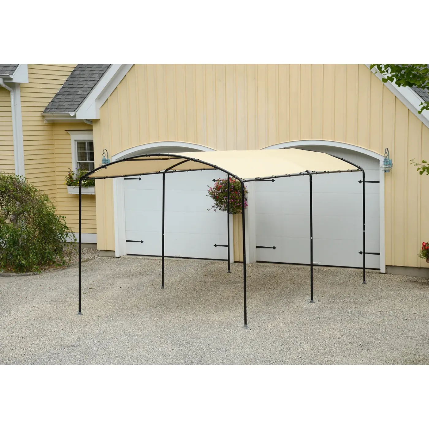 ShelterLogic Carport Monarch - Folie Carport 490x270x240 Cm - Beige