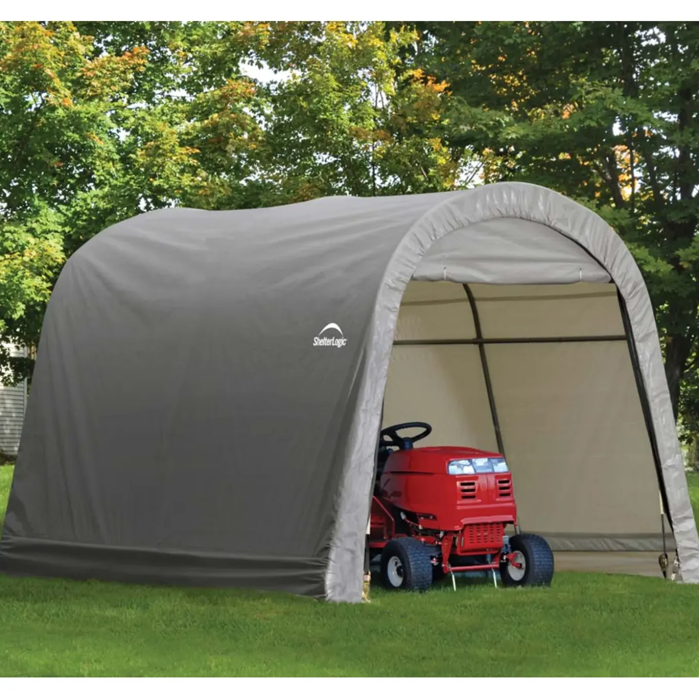 Shelterlogic Folietent Garagetent - 300x300x240 Cm - Grijs