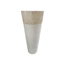 Shower & design Vrijstaande Wastafel Lanta Beige - L 40cm X B 40cm X H 90cm