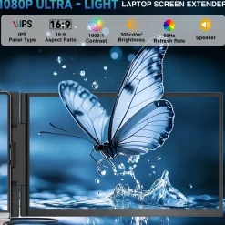 Siaviala - Draagbare Beeldschermuitbreiding - S8 - 14" Fhd 1080p Ultradun