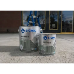 Sigma Primer Exterieur Grondverf - Buitenhout - Wit - 750ml