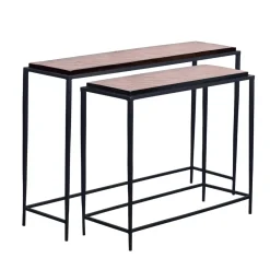 Signature - Igloo Design Haltafel - Zwart - 30x110x70 Cm