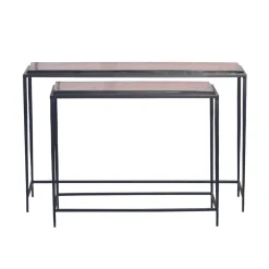 Signature - Igloo Design Haltafel - Zwart - 30x110x70 Cm