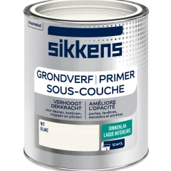 Sikkens grondverf binnen 750ml wit