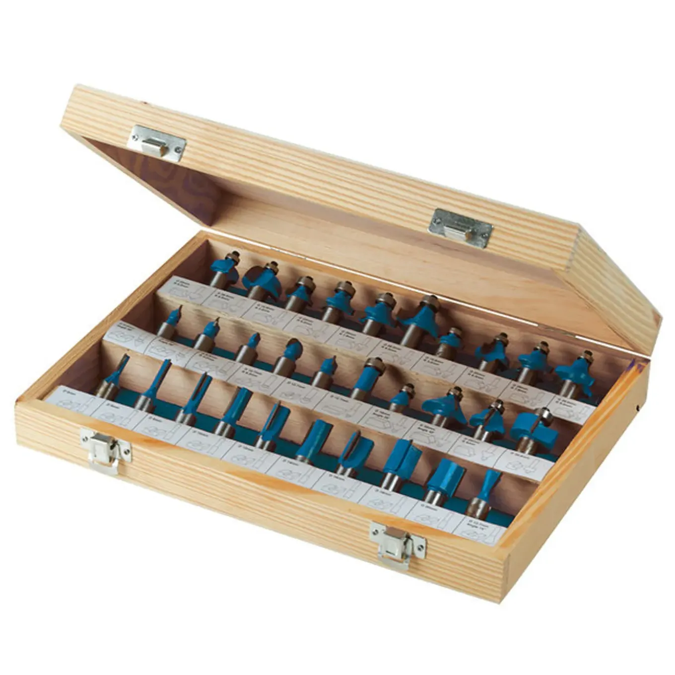 Silverline 30 Delige 1/2" Tct Frees Set