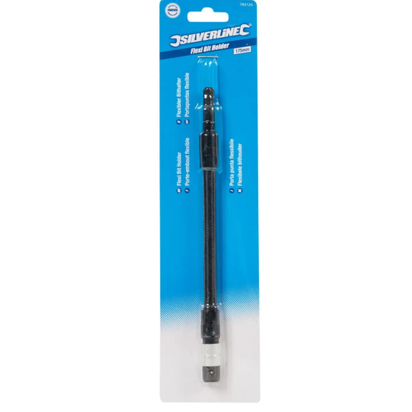 Silverline Flexibele Bithouder 175 Mm - 1/4", Zeskant