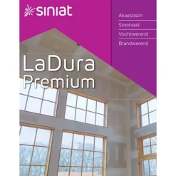 Siniat Gipsplaat Ladura Premium - 12,5mm - 60x260cm