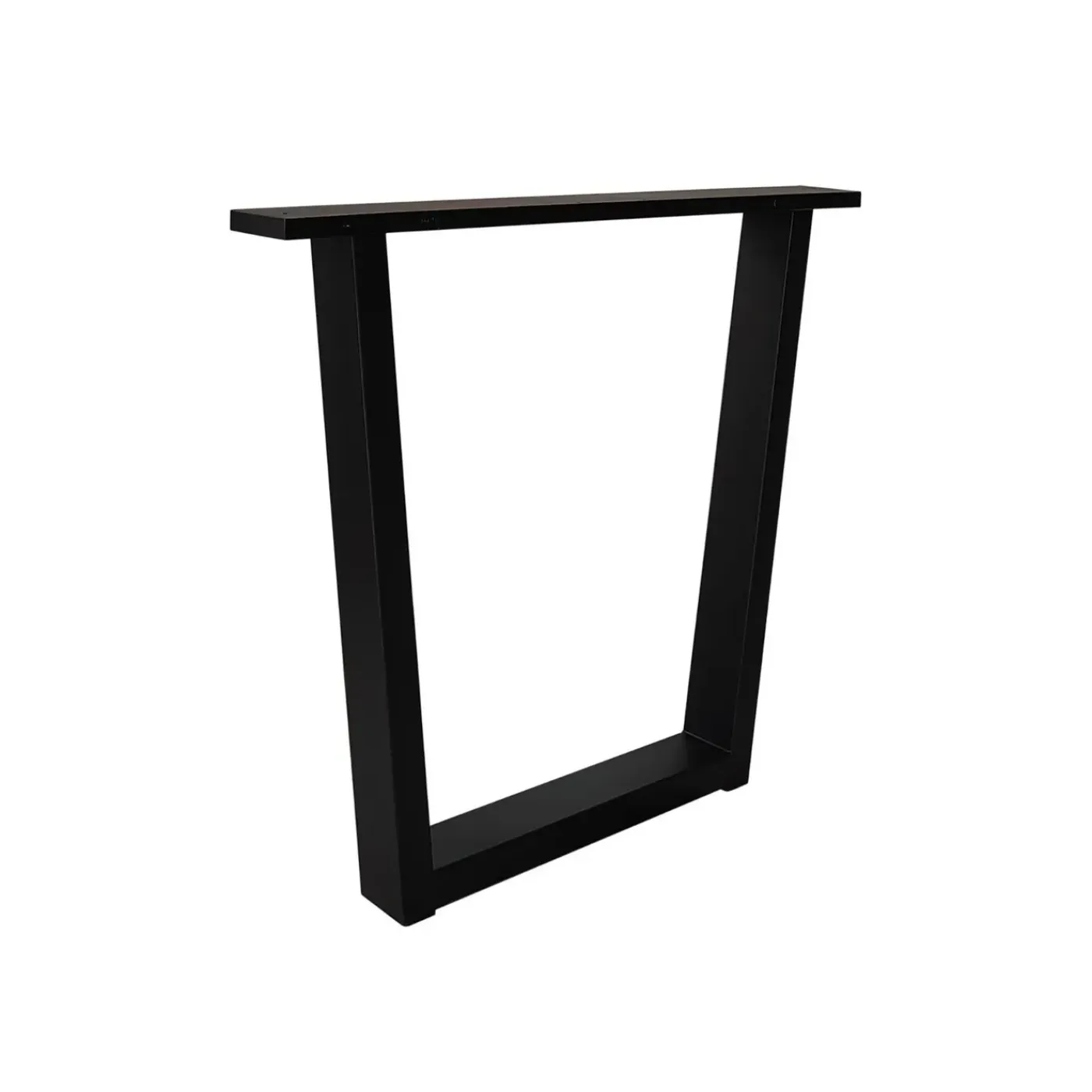 Skraut Home - Pieds En Métal En Forme De U - 84x71 Cm - Noir