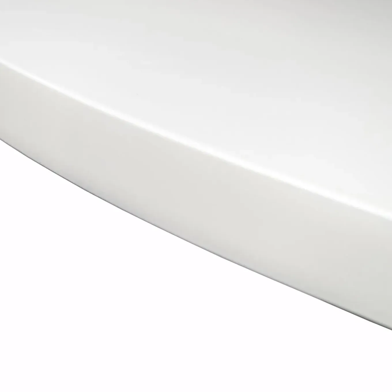 Skraut Home - Ronde Eettafel - 90x90x77 Cm - Mat Wit