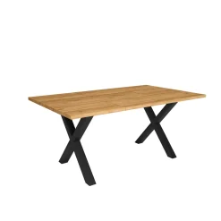 Skraut Home - Tafelonderstel Easel - 72x10x72 Cm - Zwart