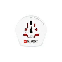 Skross - Reisadapter Combo - Wereld-naar-UK Geaard