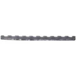Slijtstrip kunststof RVS zelfklevend 2,5x40mm 260cm