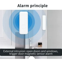 Smartlife Domotica | Alarmsysteem | 4g Melding | Deur Sensor | Pir Sensor | Afstandsbediening