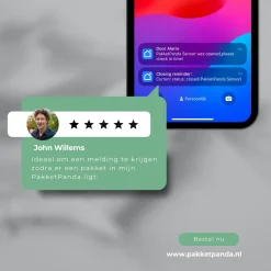 Smart PakketPanda® - Pakketbrievenbus - Brievenbus - Pakketbox - XXL - Met App
