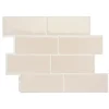 Smart Tiles Zelfklevende Tegels X4, 29.36 X 21.29cm - Metro Tripoli Beige