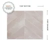 Smart Tiles Zelfklevende Tegels X4, 29.03 X 22.86cm - Chevron Viby Roze