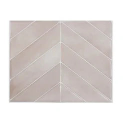 Smart Tiles Zelfklevende Tegels X4, 29.03 X 22.86cm - Chevron Viby Roze
