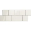Smart Tiles Zelfklevende Tegels X2, 56.62 X 20.9cm - Square Velden Wit