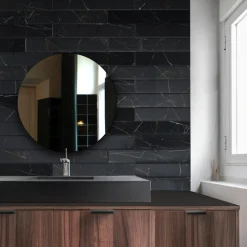 Smart Tiles Zelfklevende Tegels X2, 57.3 X 29.41cm - Norway Dorato Zwart