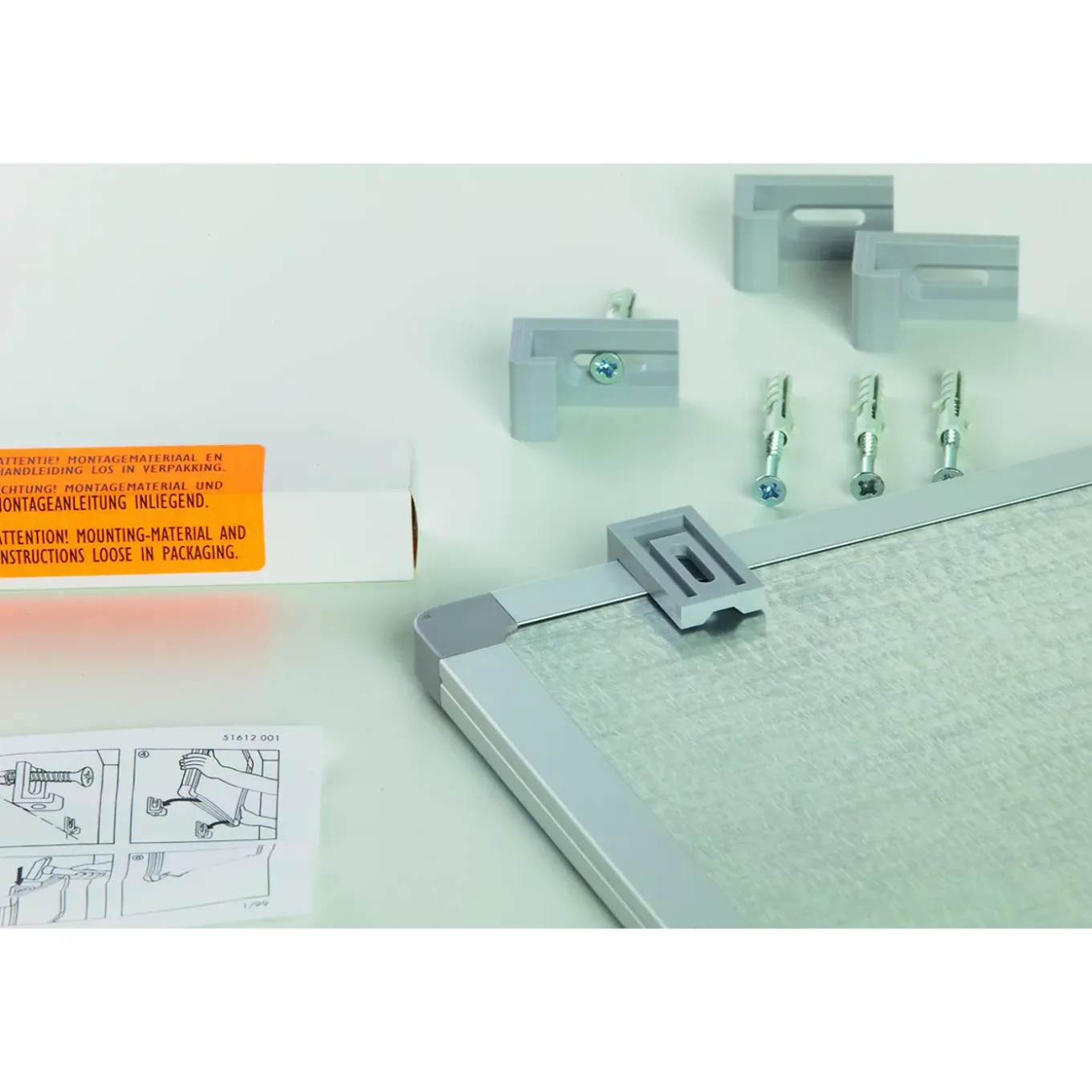 Smit Visual Whiteboard Ophangsysteem 13 Mm