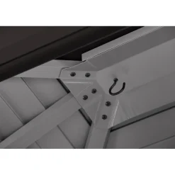 Sojag Maui Aluminium Bbq Grillpaviljoen In Houtlook - 158x249x278 Cm