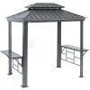 Sojag Messina Aluminium Bbq Grillpaviljoen - 179x292x262 Cm