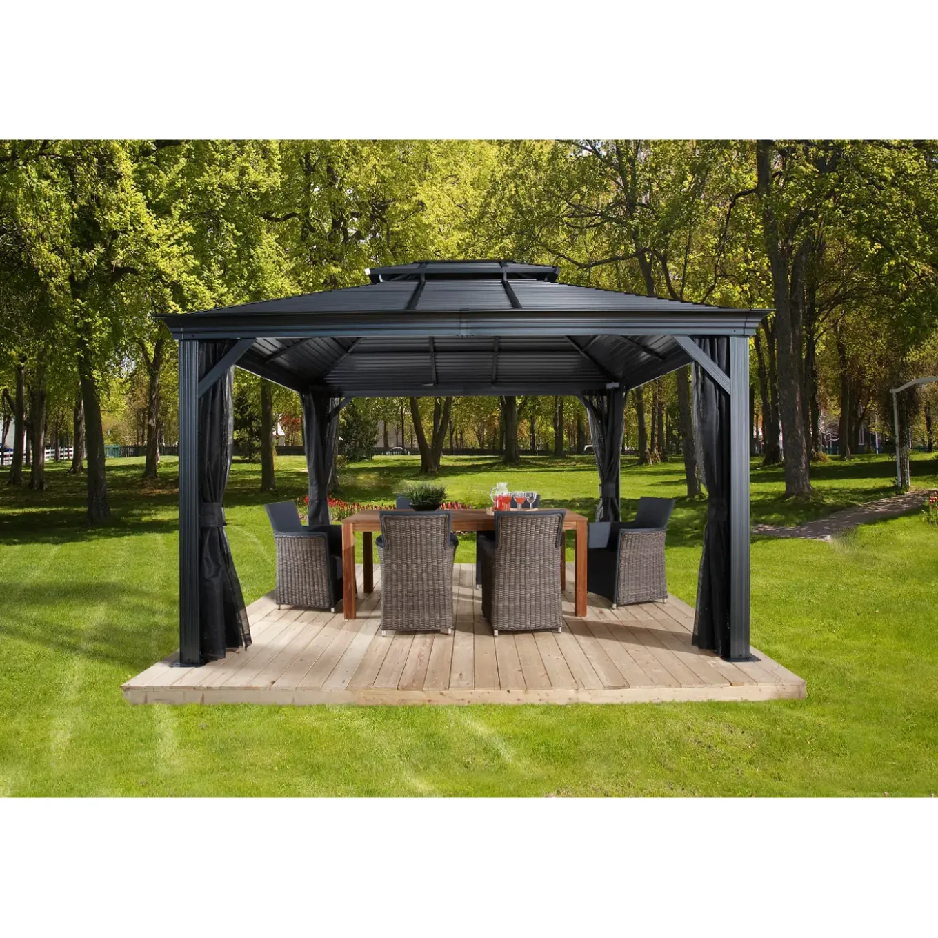 Sojag Paviljoen Mykonos 1014 - Pergola Sj04510 - 299x425x291 Cm
