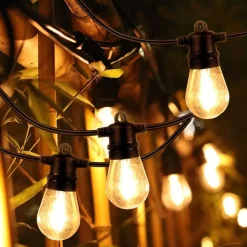Solar Lichtsnoer Buiten - 8,5 Meter - 12 LED Lampen - Zonne-energie & Stekker - IP65 - Basic