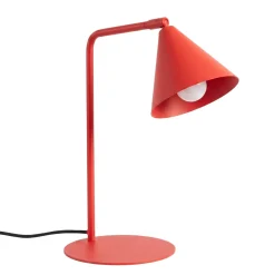 Sollux Lighting Bureaulampen Nox Rood Staal