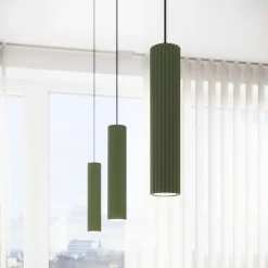 Sollux Lighting Bureaulamp Karbon Olijfgroen Aluminium