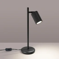 Sollux Lighting Bureaulamp Karbon Zwart Aluminium