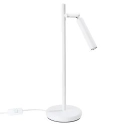 Sollux Lighting Bureaulamp Pastelo Wit Staal