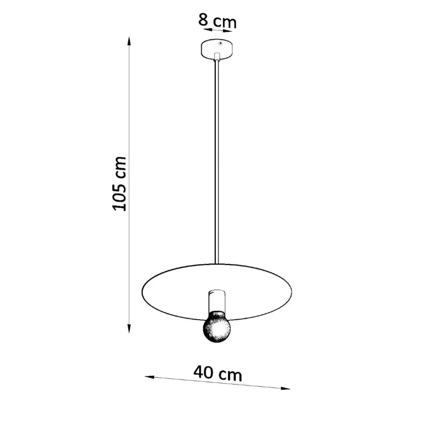 Sollux Lighting Hanglampen Flavio Wit Staal